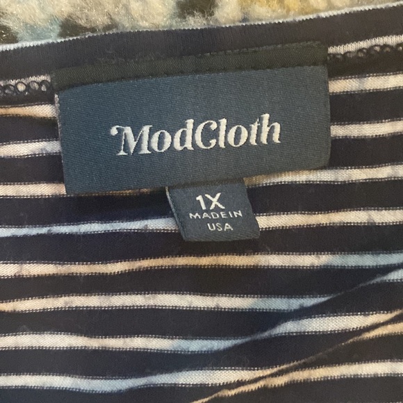ModCloth striped tunic tank top - Picture 2 of 3